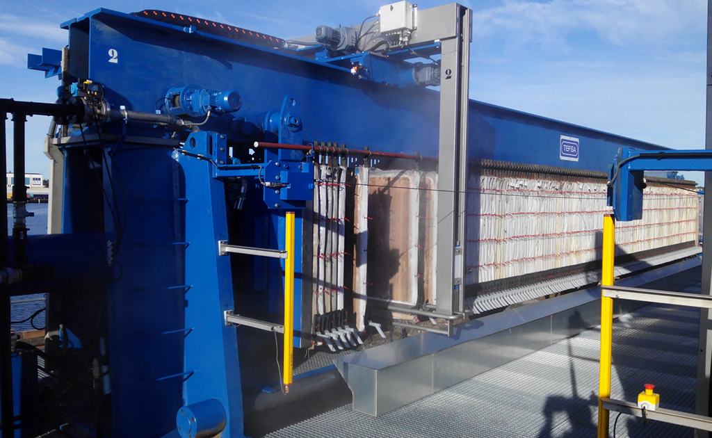Grup TEFSA Overhead filter presses
